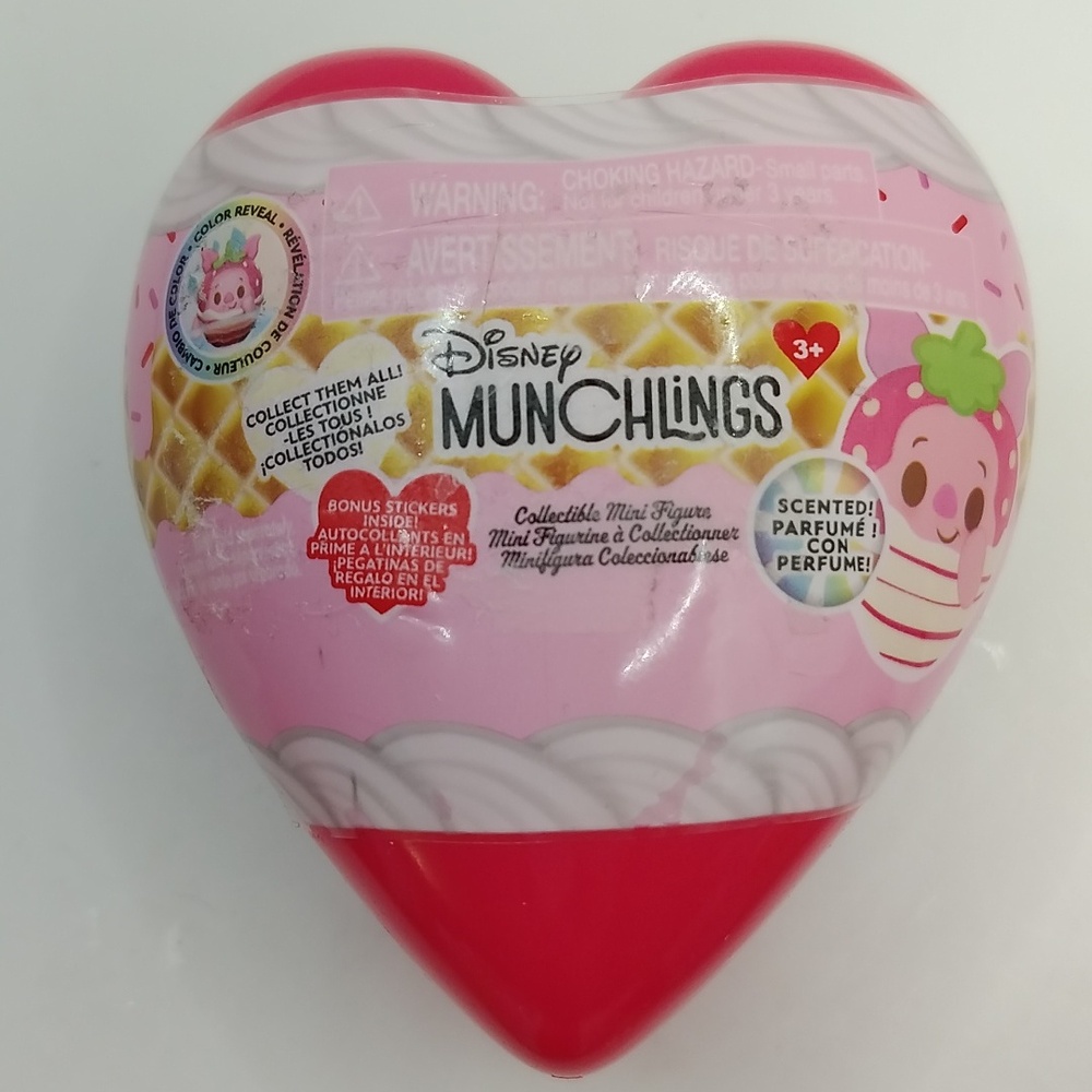 Disney Munchlings SCENTED COLOR REVEAL Mini Figure Heart Blind Box 073 LTD ED